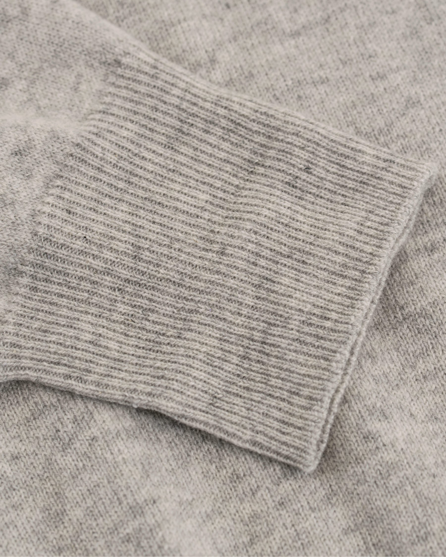 Herre | Trøjer | Soft Goat | Cashmere Hoodie Light Grey