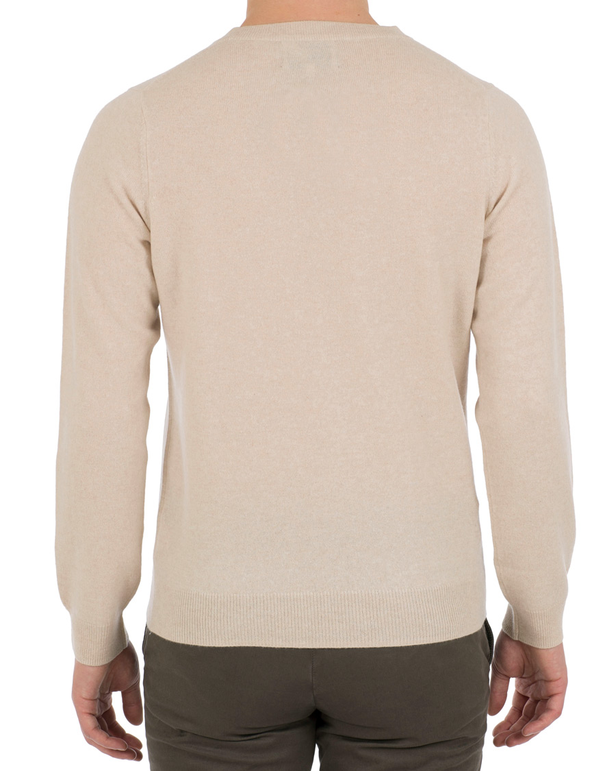 Herre | Trøjer | Soft Goat | Cashmere College Beige