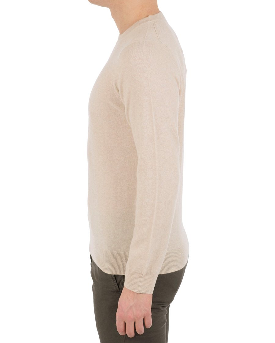 Herre | Trøjer | Soft Goat | Cashmere College Beige
