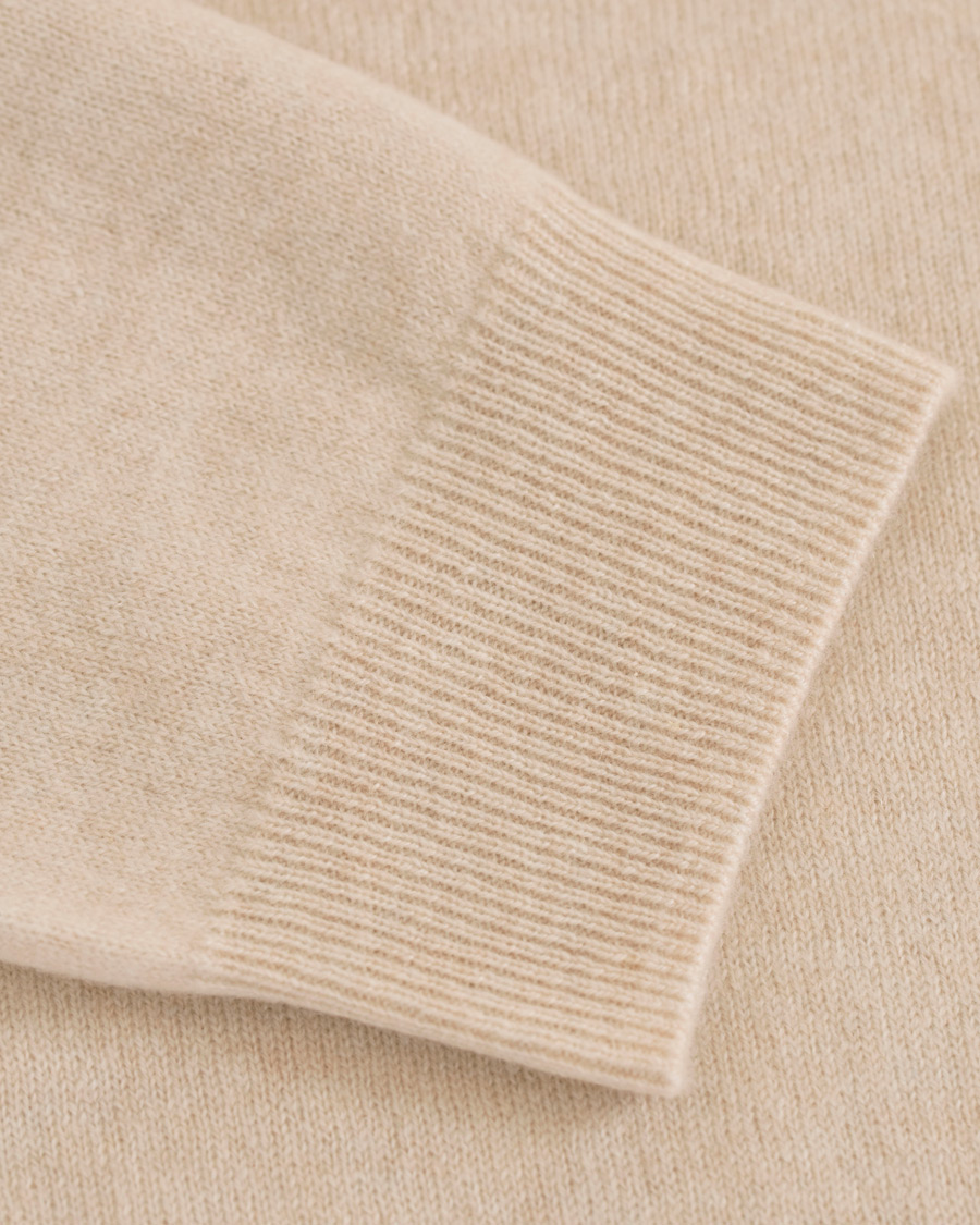 Herre | Trøjer | Soft Goat | Cashmere College Beige