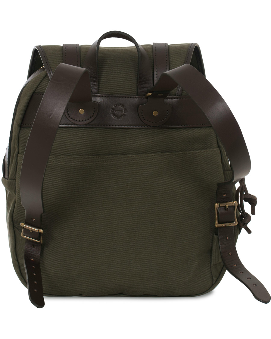Herre | Tasker | Filson | Rucksack Otter Green Canvas