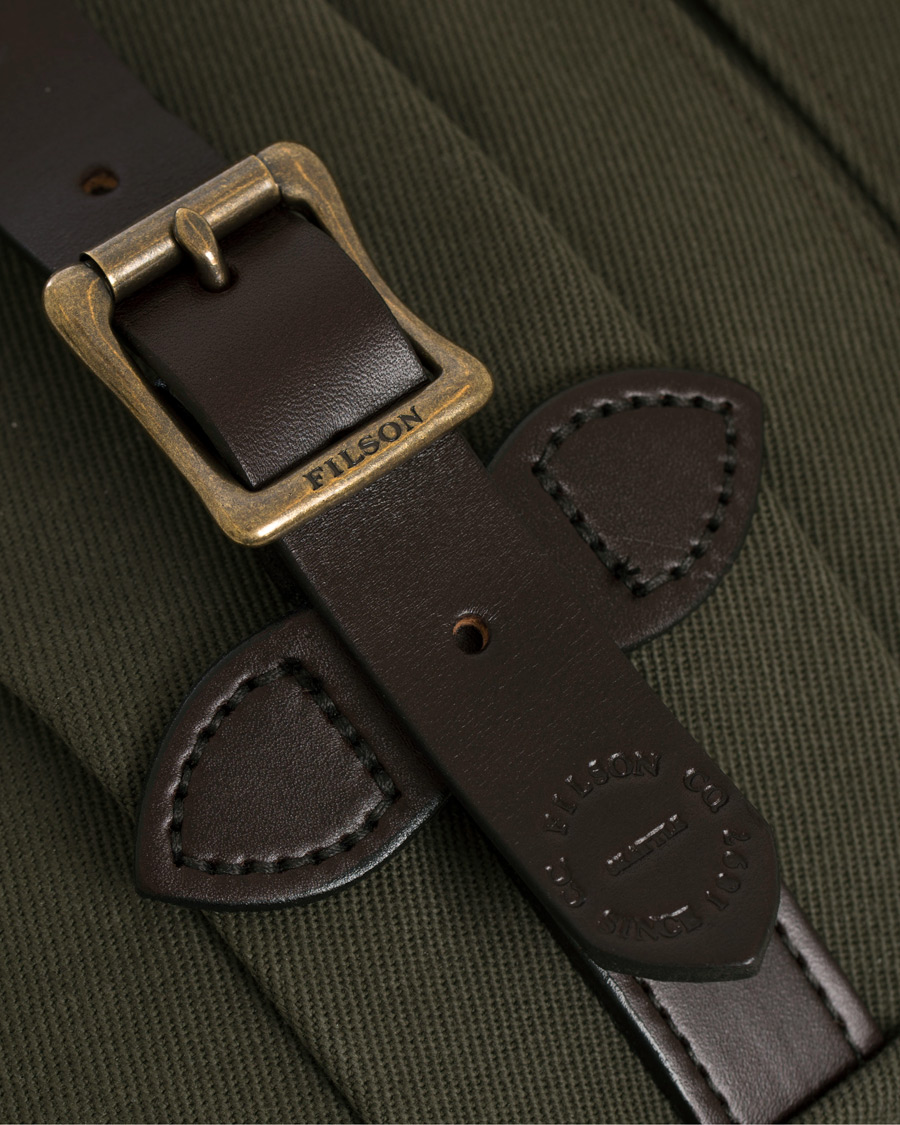 Herre | Tasker | Filson | Rucksack Otter Green Canvas