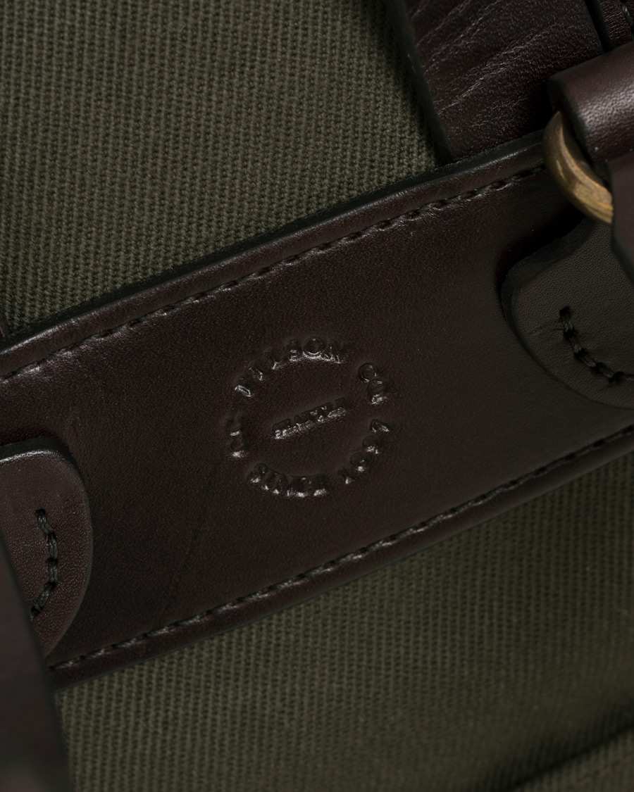 Herre | Tasker | Filson | Rucksack Otter Green Canvas