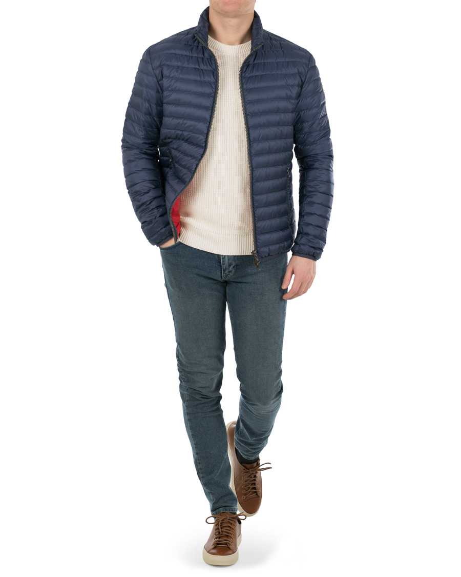 Herre | Jakker | Colmar | Lightweight Down Jacket Jeans Blue