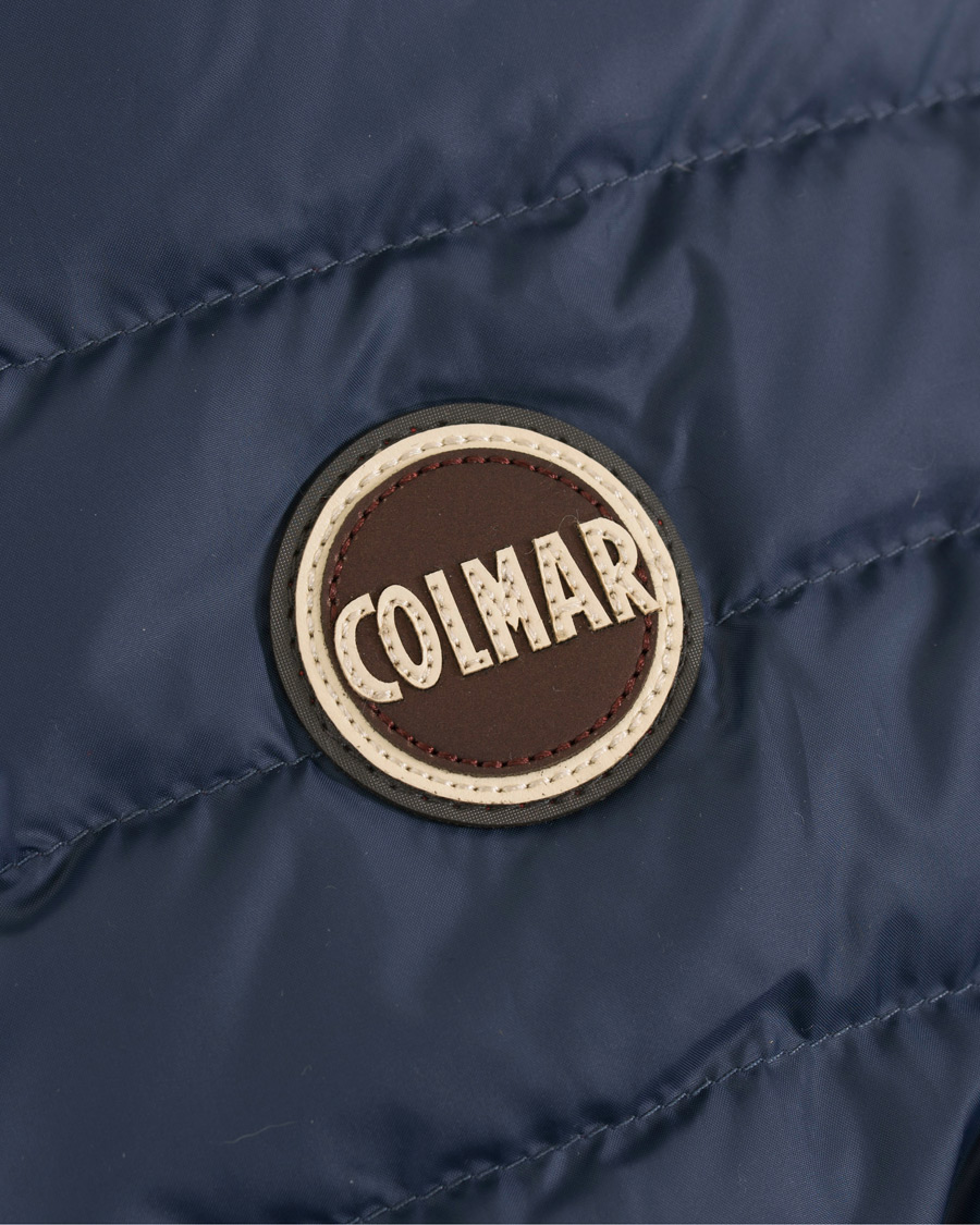 Herre | Jakker | Colmar | Lightweight Down Jacket Jeans Blue