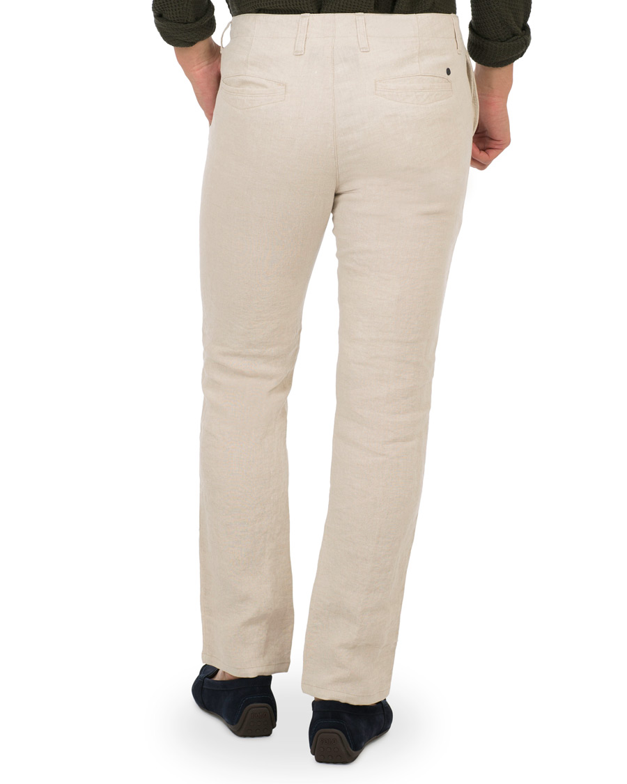 Herre | Bukser | NN07 | New Simon Linen Trousers Oat