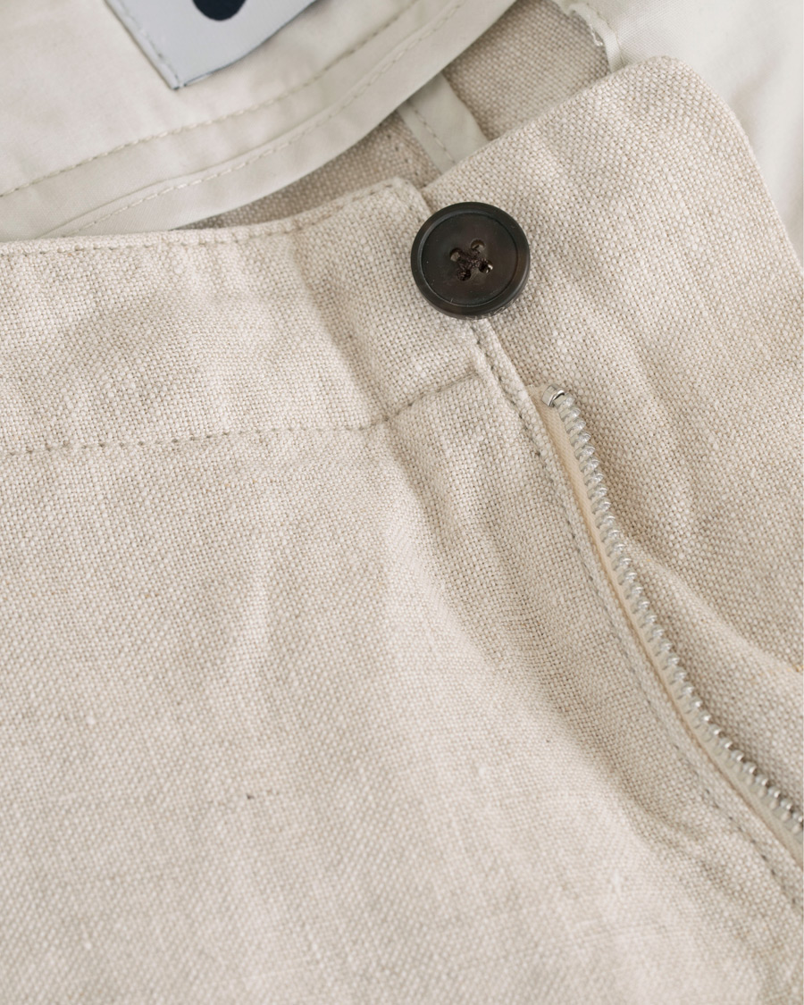 Herre | Bukser | NN07 | New Simon Linen Trousers Oat