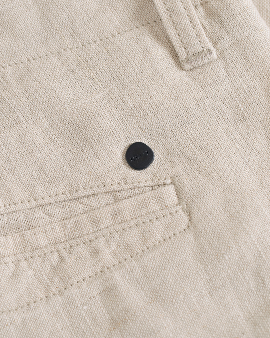 Herre | Bukser | NN07 | New Simon Linen Trousers Oat