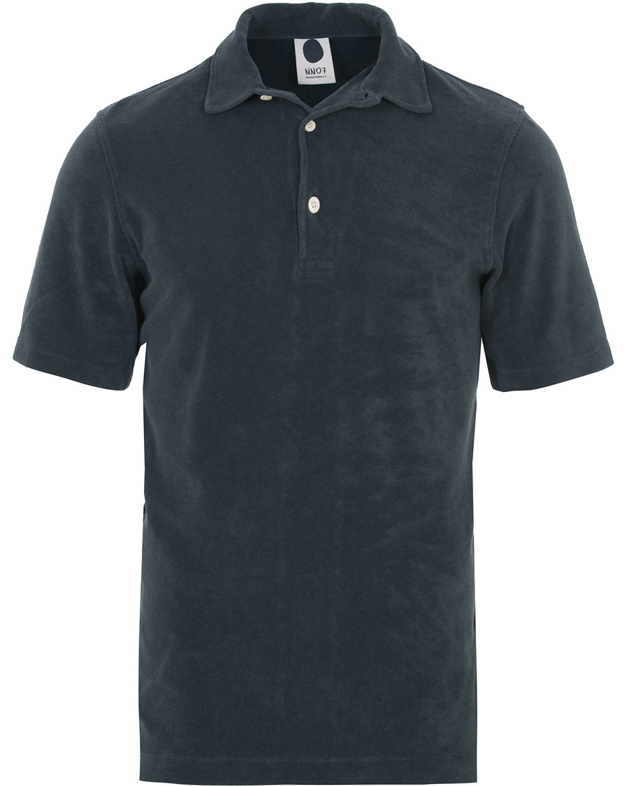 Herre | Polotrøjer | NN07 | Quince Terry Polo Navy