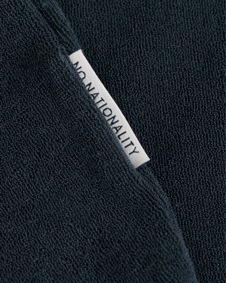 Herre | Polotrøjer | NN07 | Quince Terry Polo Navy