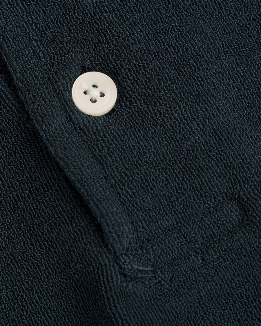 Herre | Polotrøjer | NN07 | Quince Terry Polo Navy