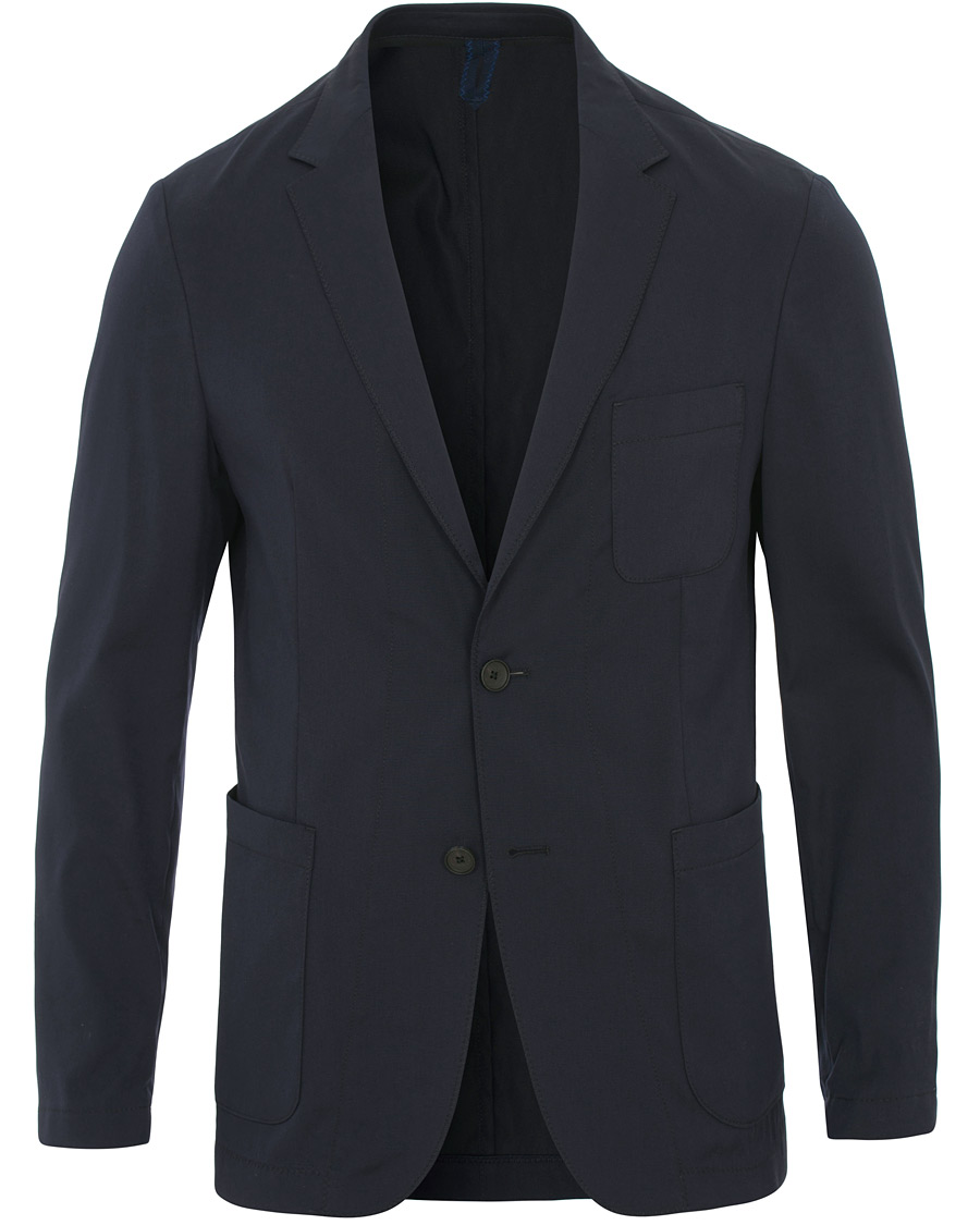 Herre | Blazere & jakker | BOSS BLACK | BOSS Noswen Cotton Stretch Tailoring Blazer Navy