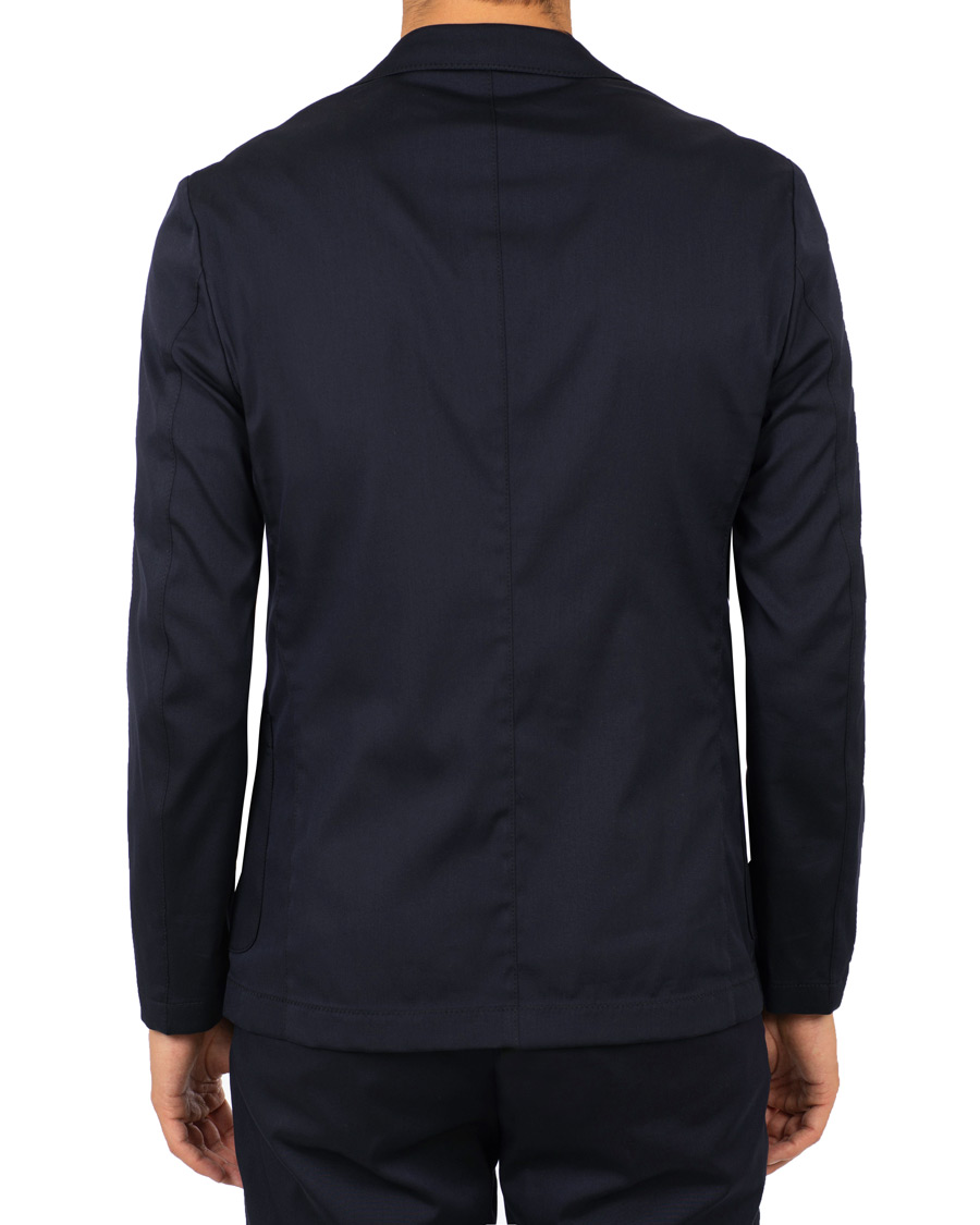 Herre | Blazere & jakker | BOSS BLACK | BOSS Noswen Cotton Stretch Tailoring Blazer Navy