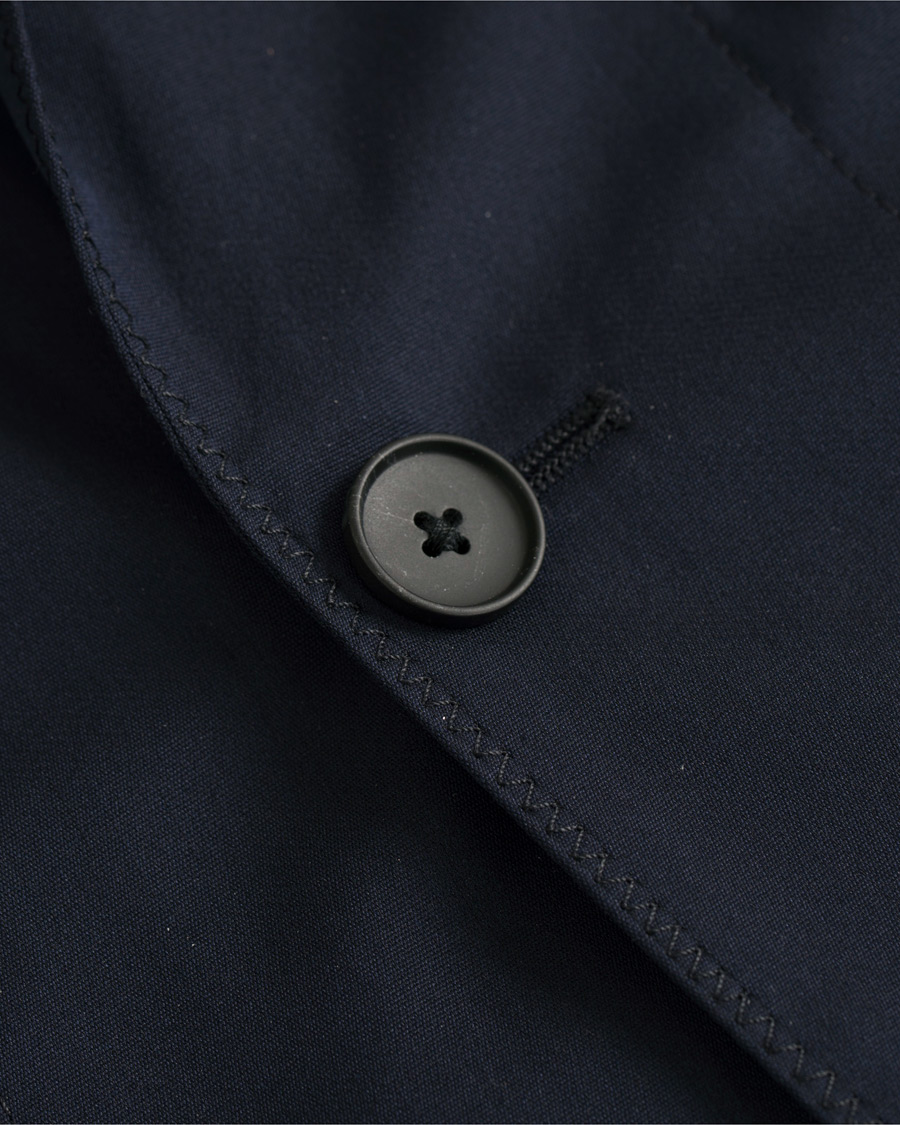 Herre | Blazere & jakker | BOSS BLACK | BOSS Noswen Cotton Stretch Tailoring Blazer Navy
