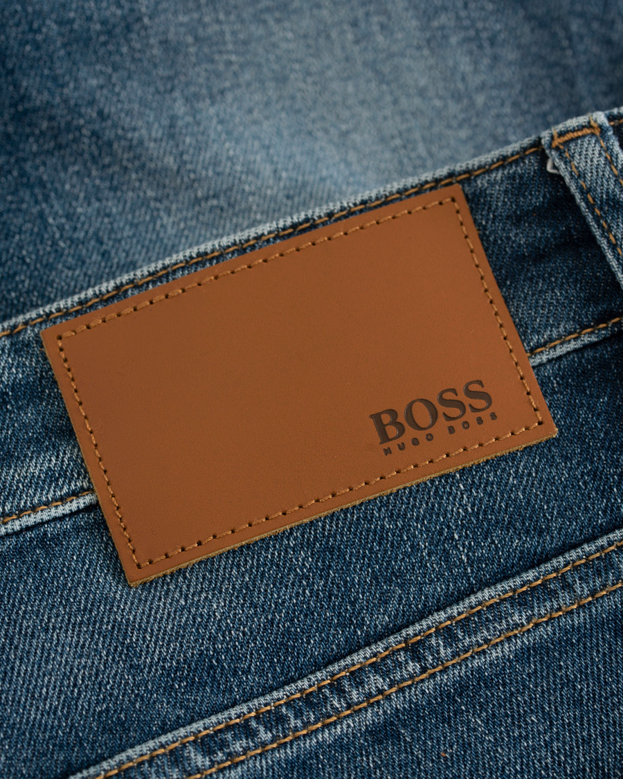 Herre | Jeans | BOSS ORANGE | BOSS Casual Delaware Slim Fit Stretch Jeans Aqua Blue