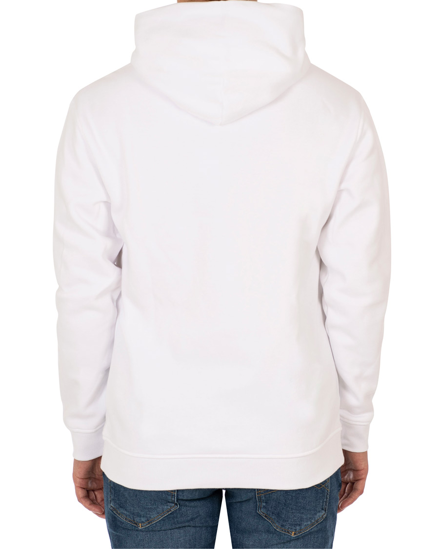 Herre | Trøjer | Tommy Jeans | Corp Logo Hoodie White