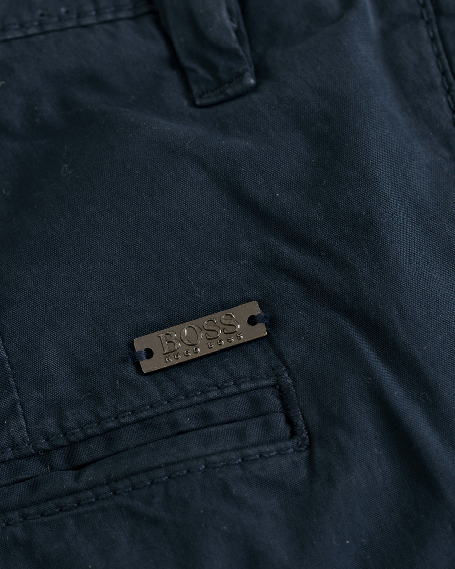 Herre | Shorts | BOSS ORANGE | BOSS Casual Chino Slim Fit Shorts Navy