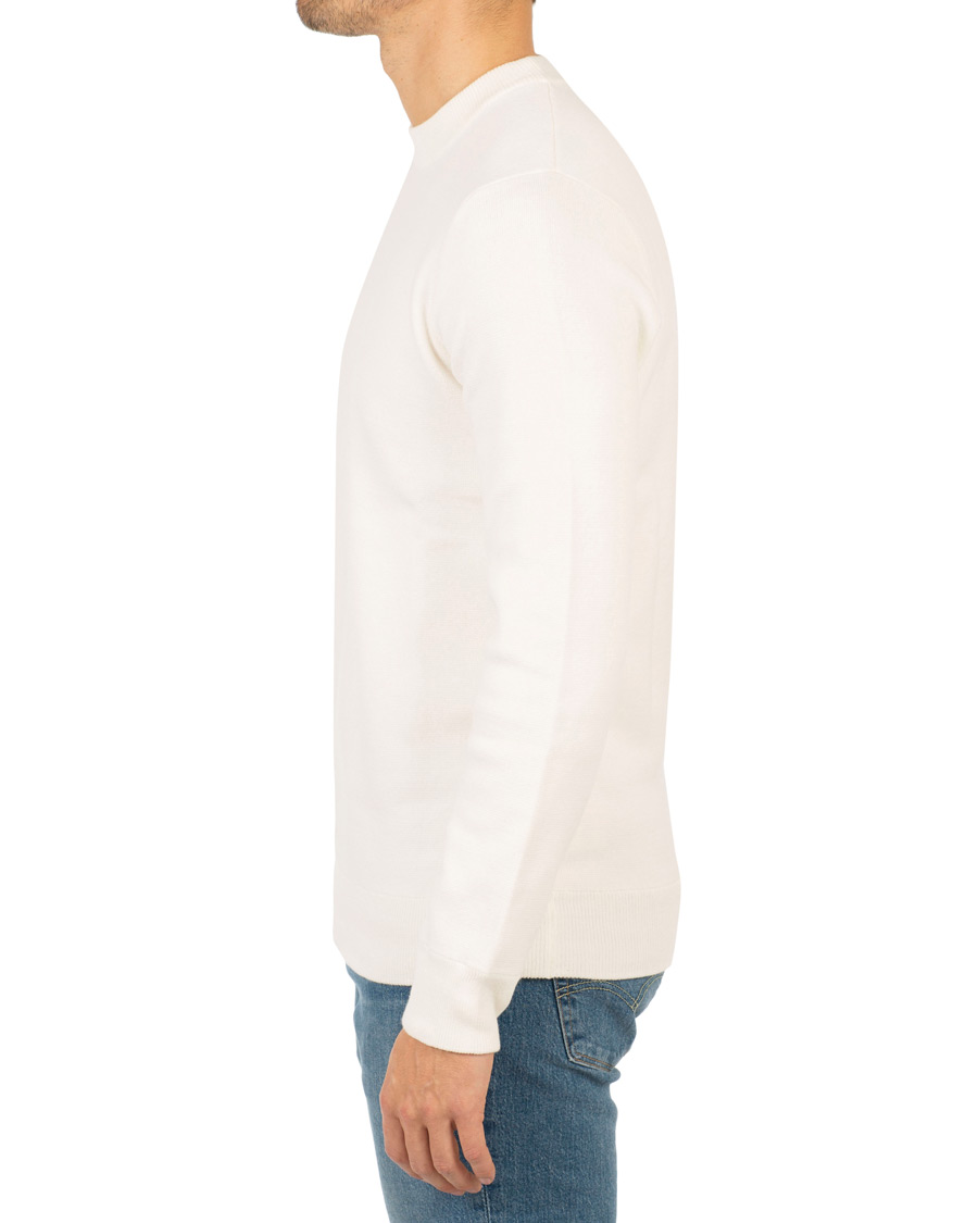Herre | Trøjer | A Day's March | Milano Knit Sweater Off White