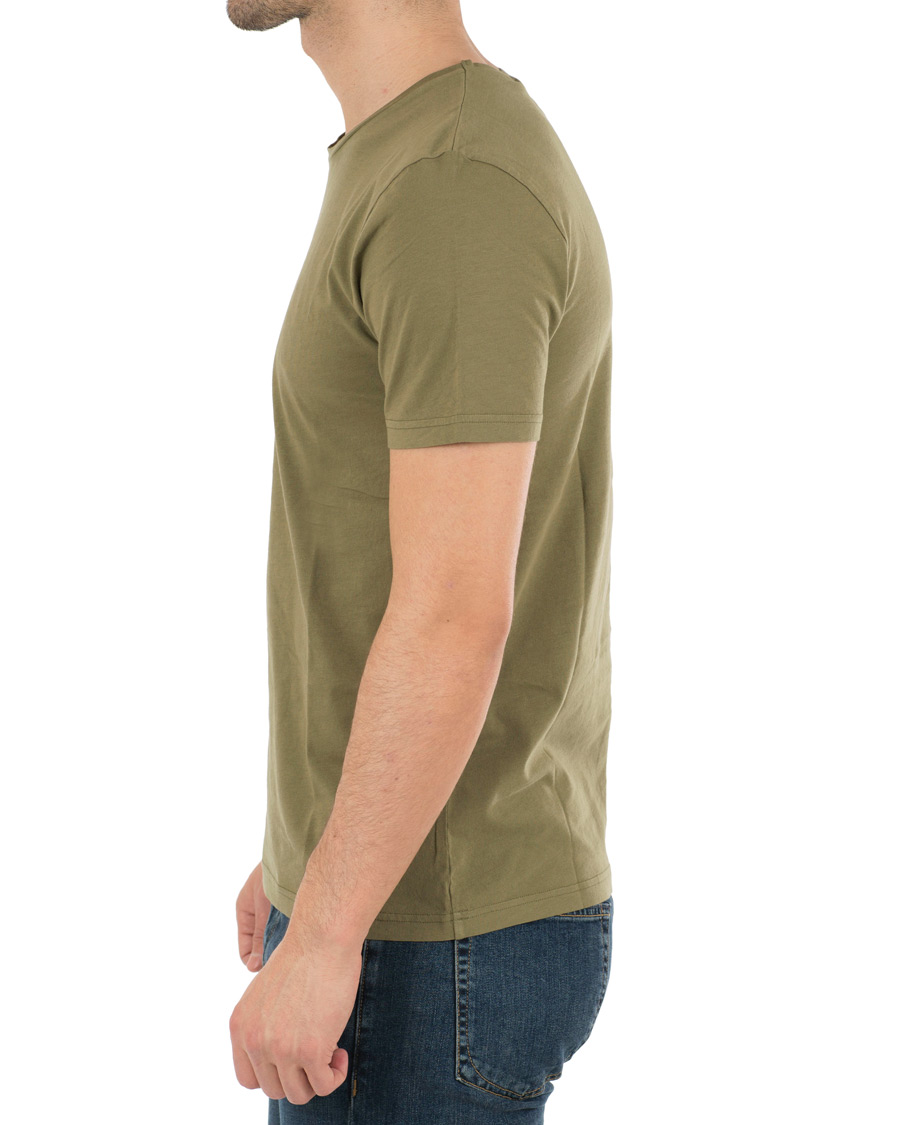 Herre | T-Shirts | A Day's March | Organic Tee Thyme Green