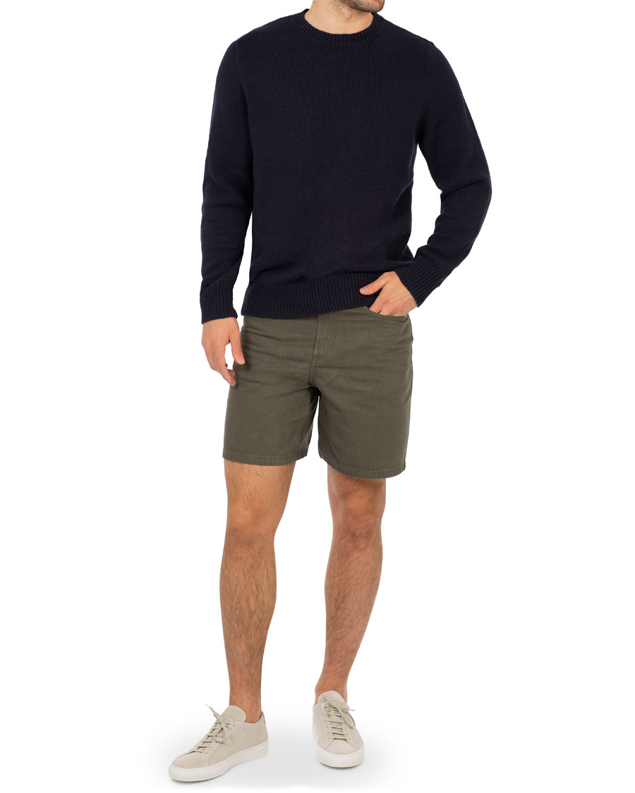 Herre | Shorts | A.P.C. | Denim Shorts Khaki Grey