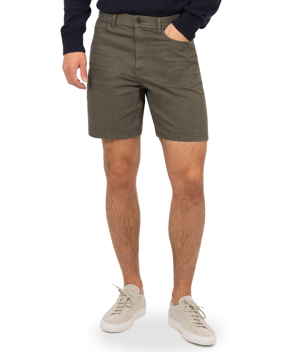 Herre | Shorts | A.P.C. | Denim Shorts Khaki Grey