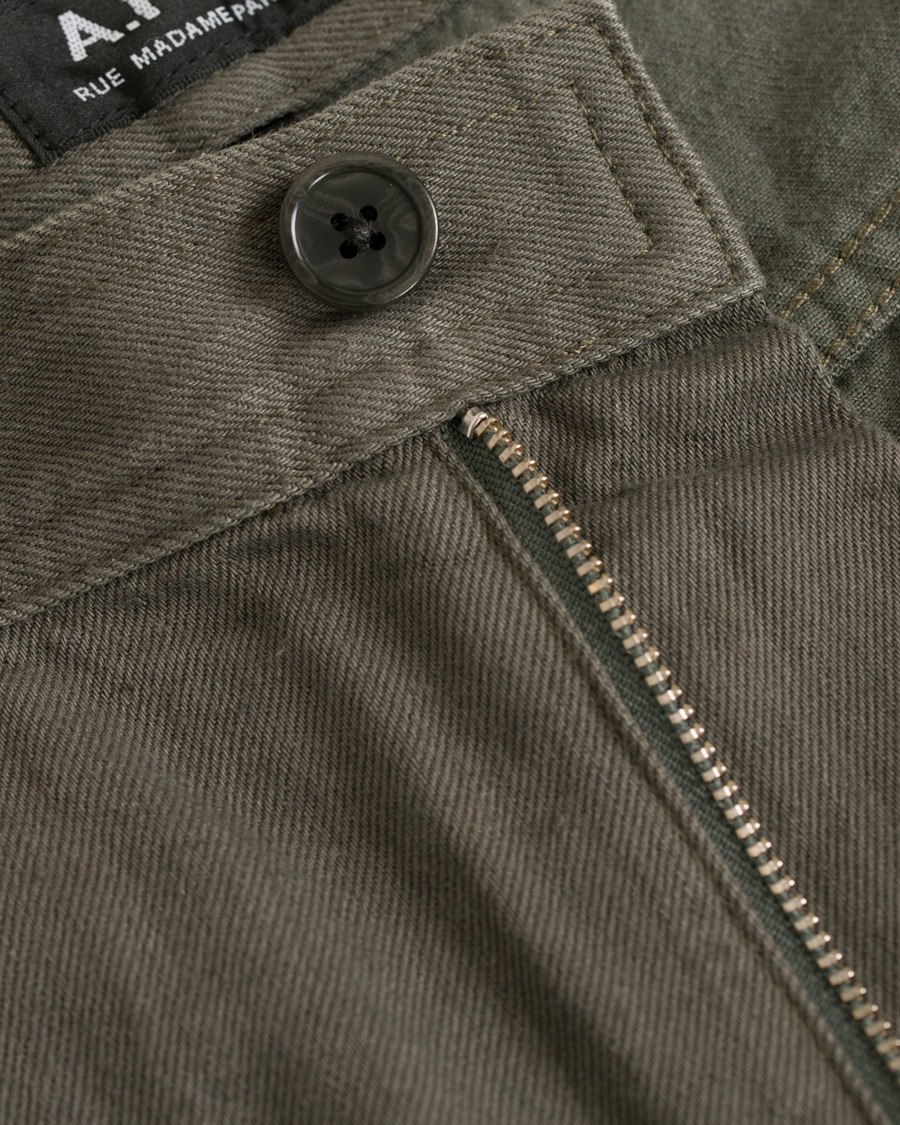 Herre | Shorts | A.P.C. | Denim Shorts Khaki Grey