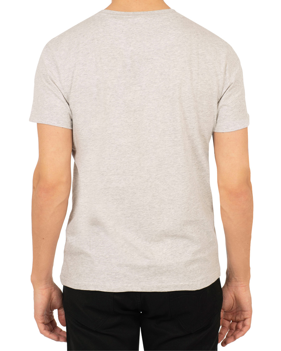 Herre | T-Shirts | Lyle & Scott | Logo Crew Neck Tee Light Grey Marl