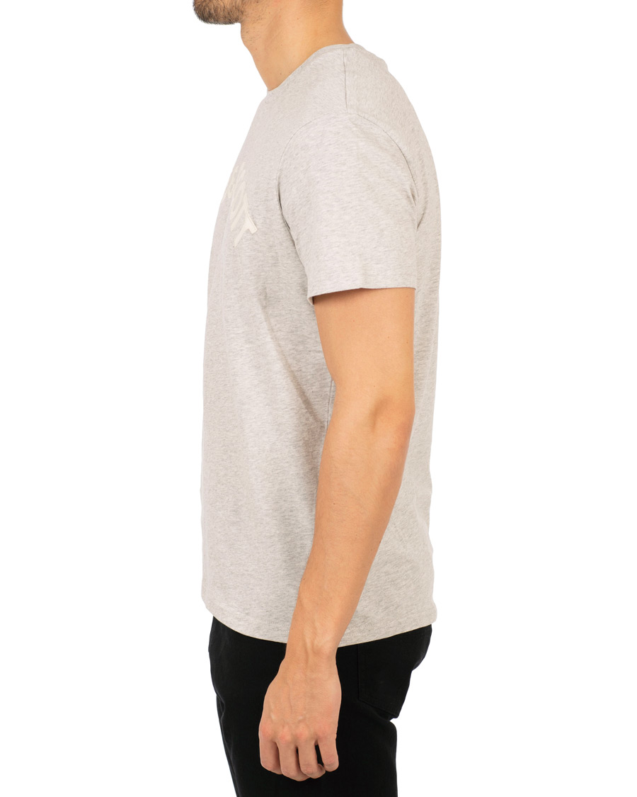 Herre | T-Shirts | Lyle & Scott | Logo Crew Neck Tee Light Grey Marl