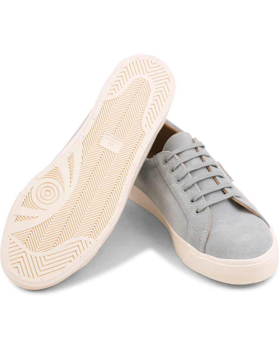 Herre | Superga Suede Sneaker Light Grey | Superga | Suede Sneaker Light Grey