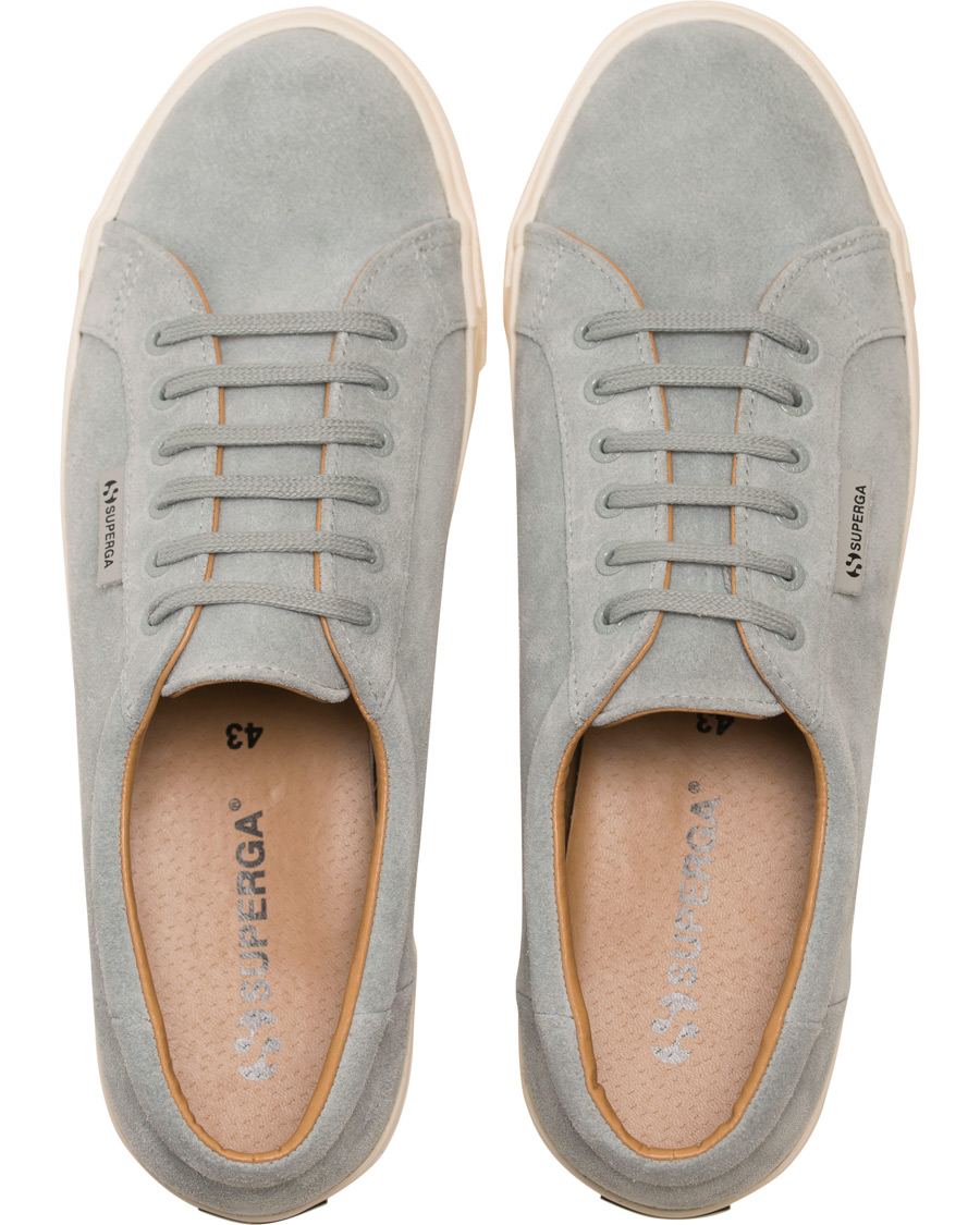 Herre | Superga Suede Sneaker Light Grey | Superga | Suede Sneaker Light Grey