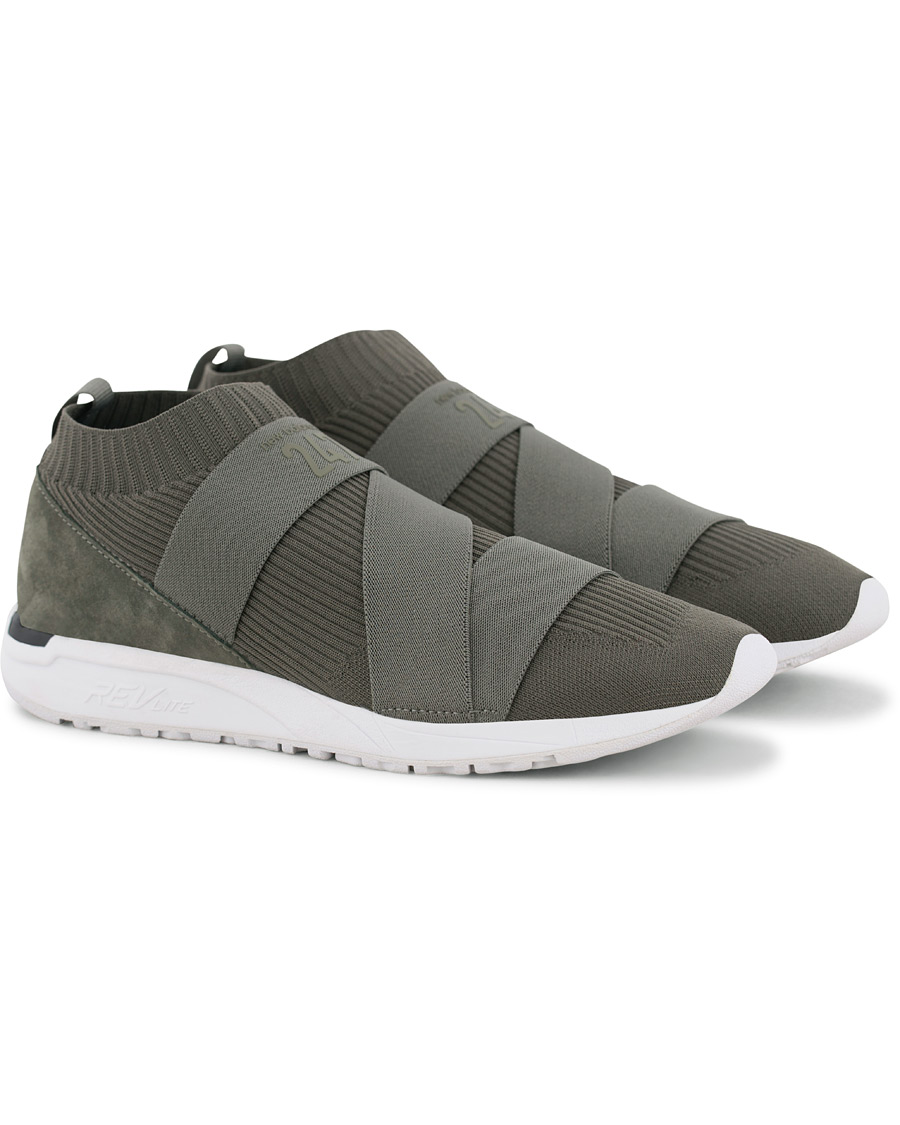 Herre | New Balance 247 Sock Running Sneaker Khaki Green | New Balance | 247 Sock Running Sneaker Khaki Green