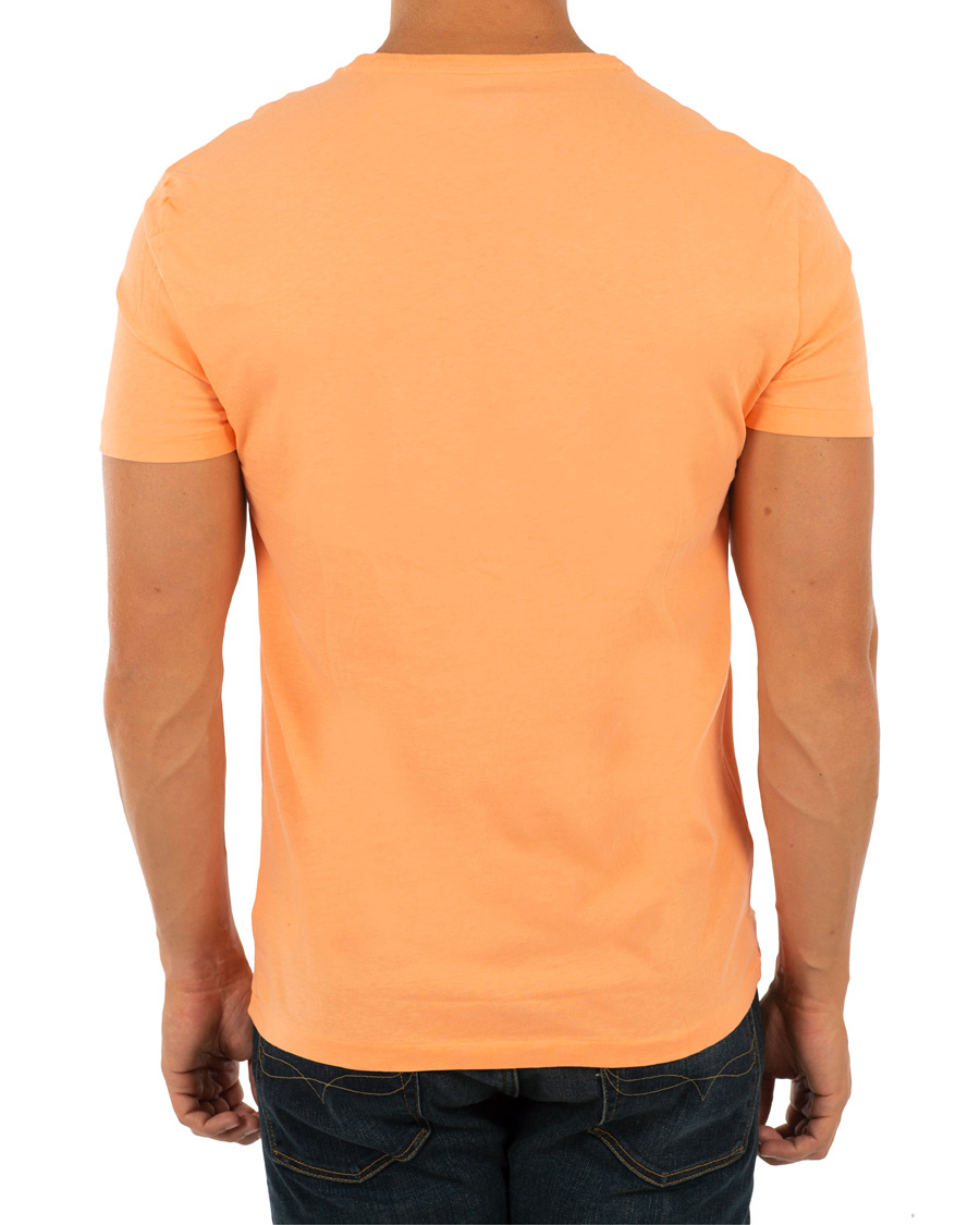 Herre | T-Shirts | Polo Ralph Lauren | Crew Neck Pocket Tee Classic Peach