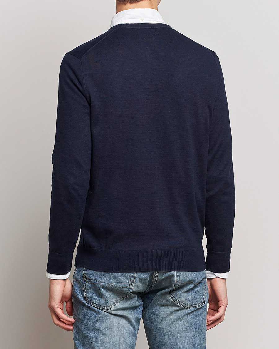 Herre | Trøjer | Polo Ralph Lauren | Pima Cotton Crew Neck Pullover Hunter Navy
