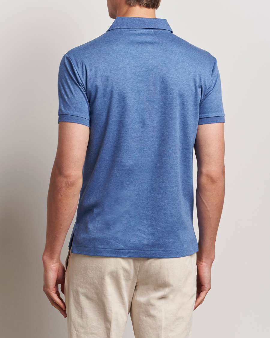 Herre | Polotrøjer | Polo Ralph Lauren | Slim Fit Pima Cotton Polo Faded Royal