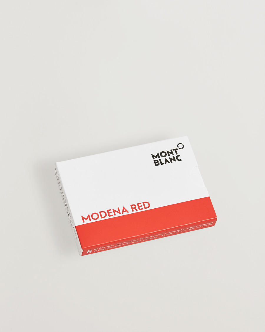 Herre | Penne | Montblanc | Ink Cartridges Modena Red