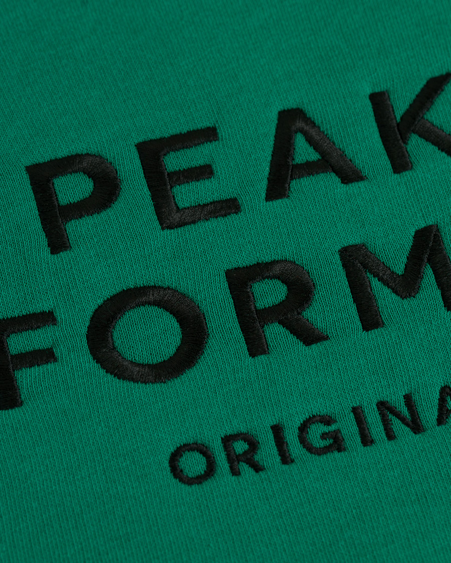 Herre | Trøjer | Peak Performance | M Logo Crew Neck Sweatshirt Shady Green