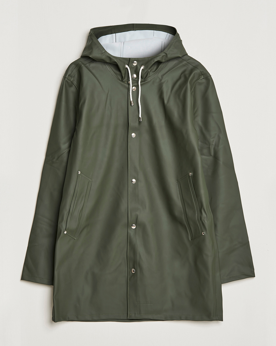 Herre | Jakker | Stutterheim | Stockholm Raincoat Green