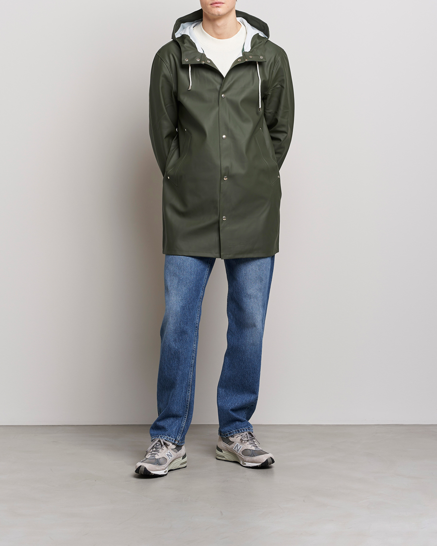 Herre | Jakker | Stutterheim | Stockholm Raincoat Green