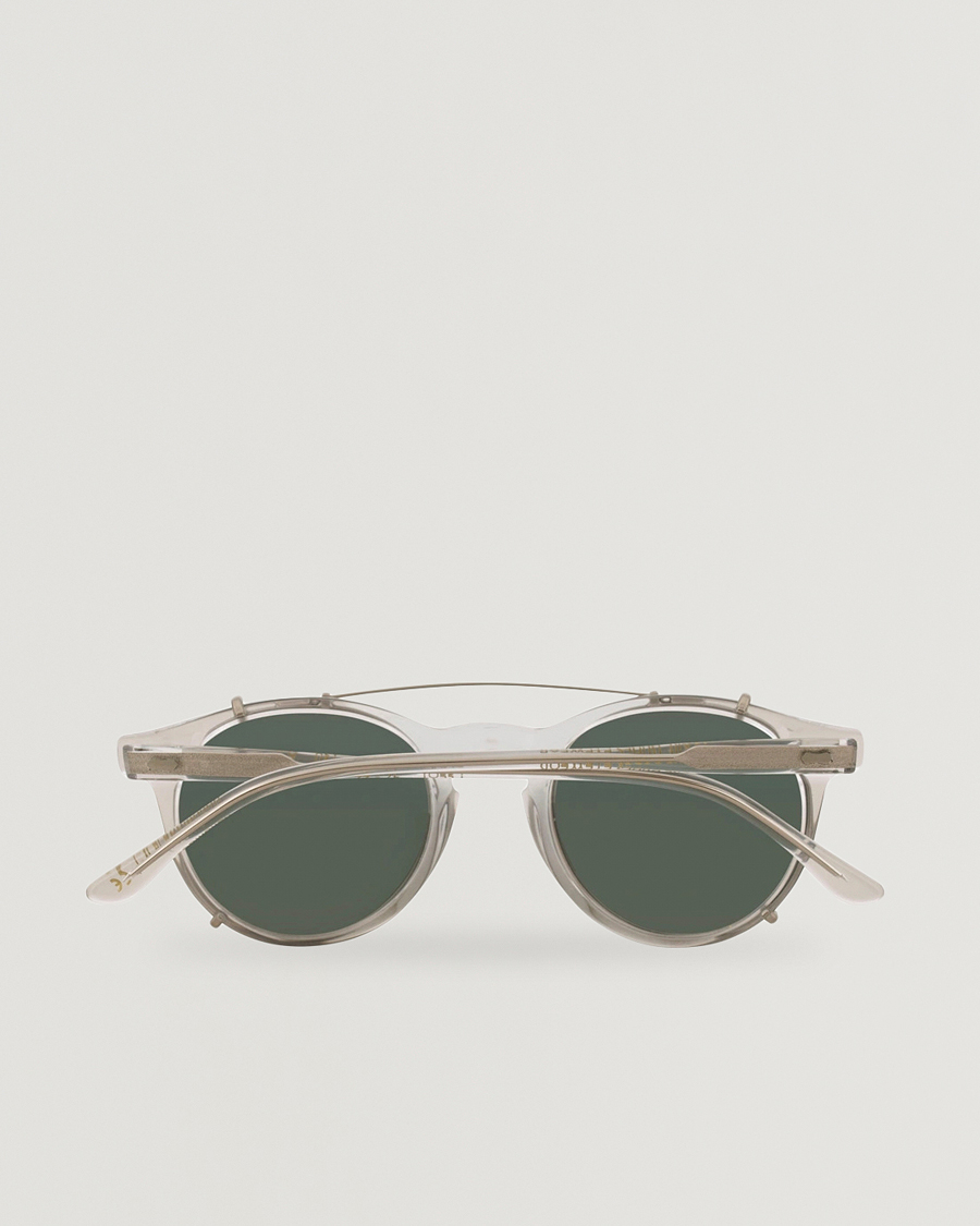 Herre | Solbriller | TBD Eyewear | Pleat Clip On Sunglasses  Transparent