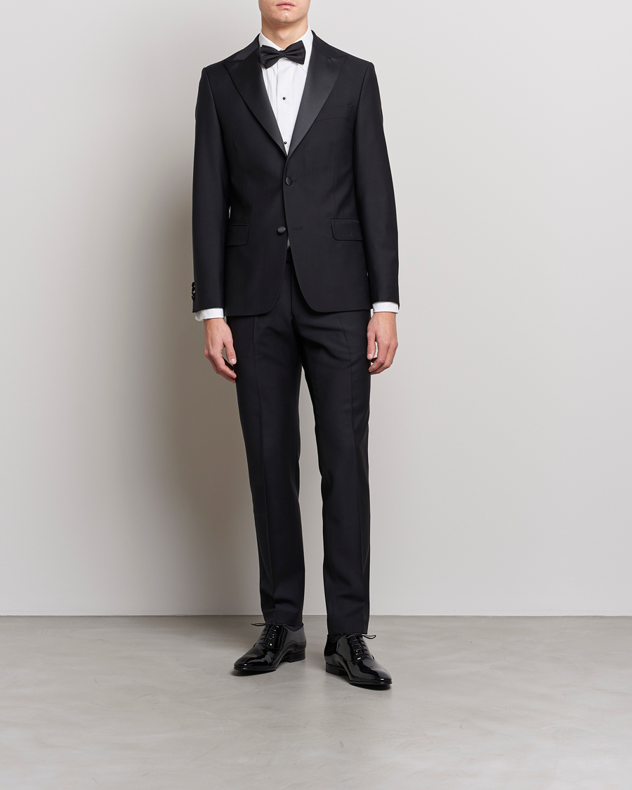 Herre | Blazere & jakker | Oscar Jacobson | Elder Tuxedo Blazer Black