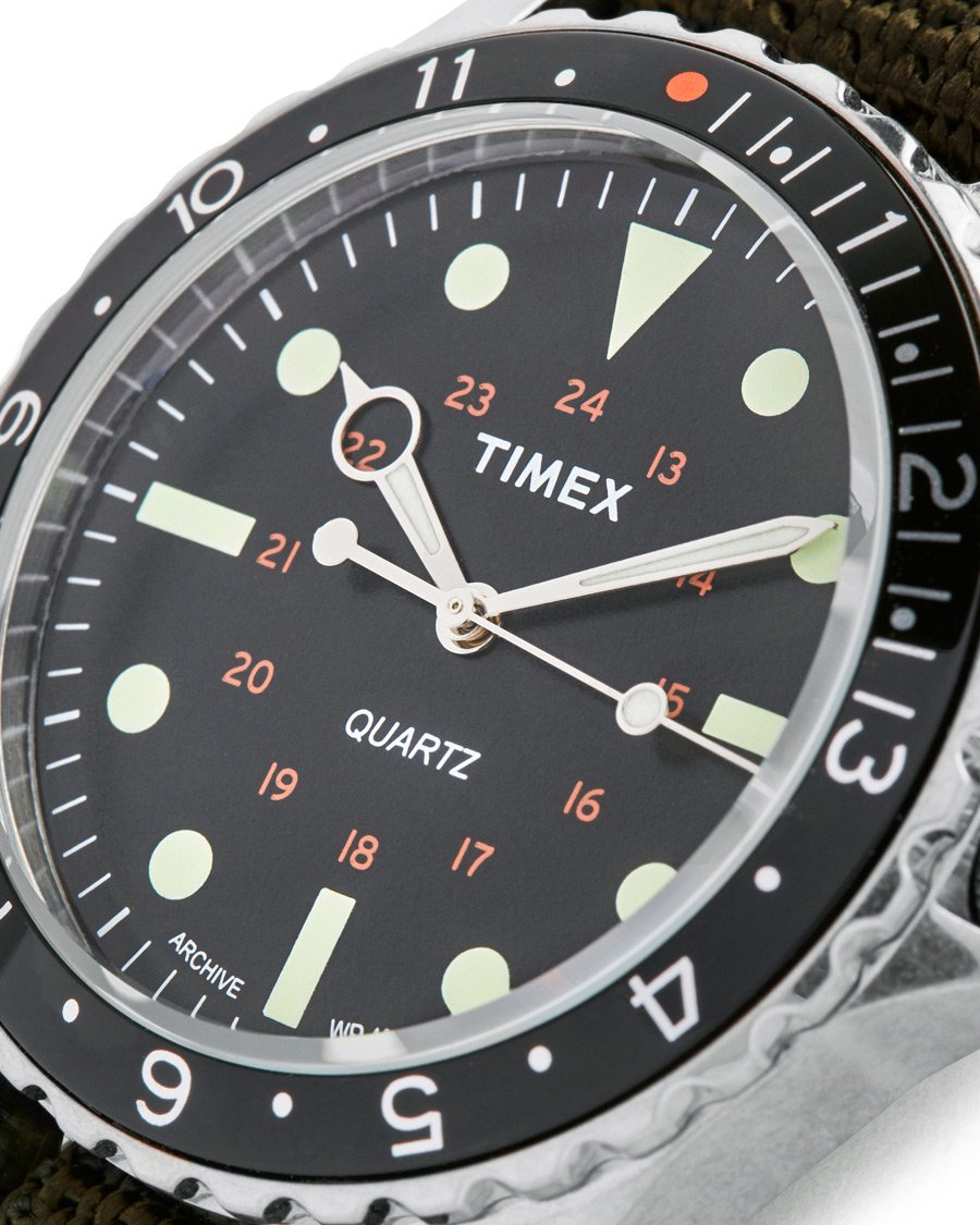 Herre | Timex Navi Harbor Steel/Black Dial | Timex | Navi Harbor Steel/Black Dial