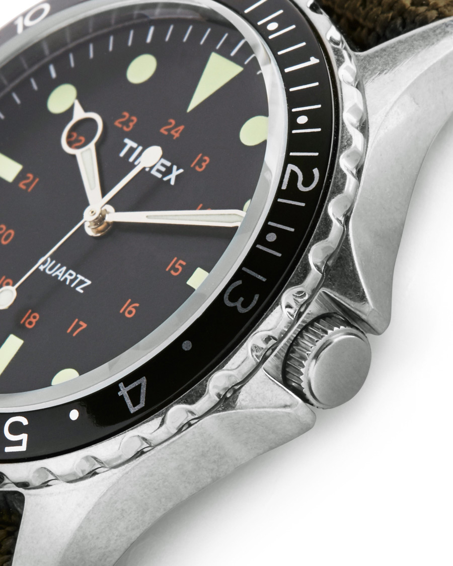 Herre | Timex Navi Harbor Steel/Black Dial | Timex | Navi Harbor Steel/Black Dial