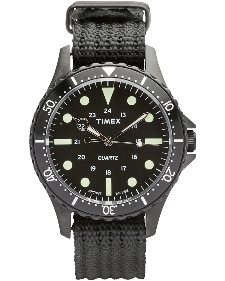 Herre | Timex Navi Harbor Black/Black Dial | Timex | Navi Harbor Black/Black Dial