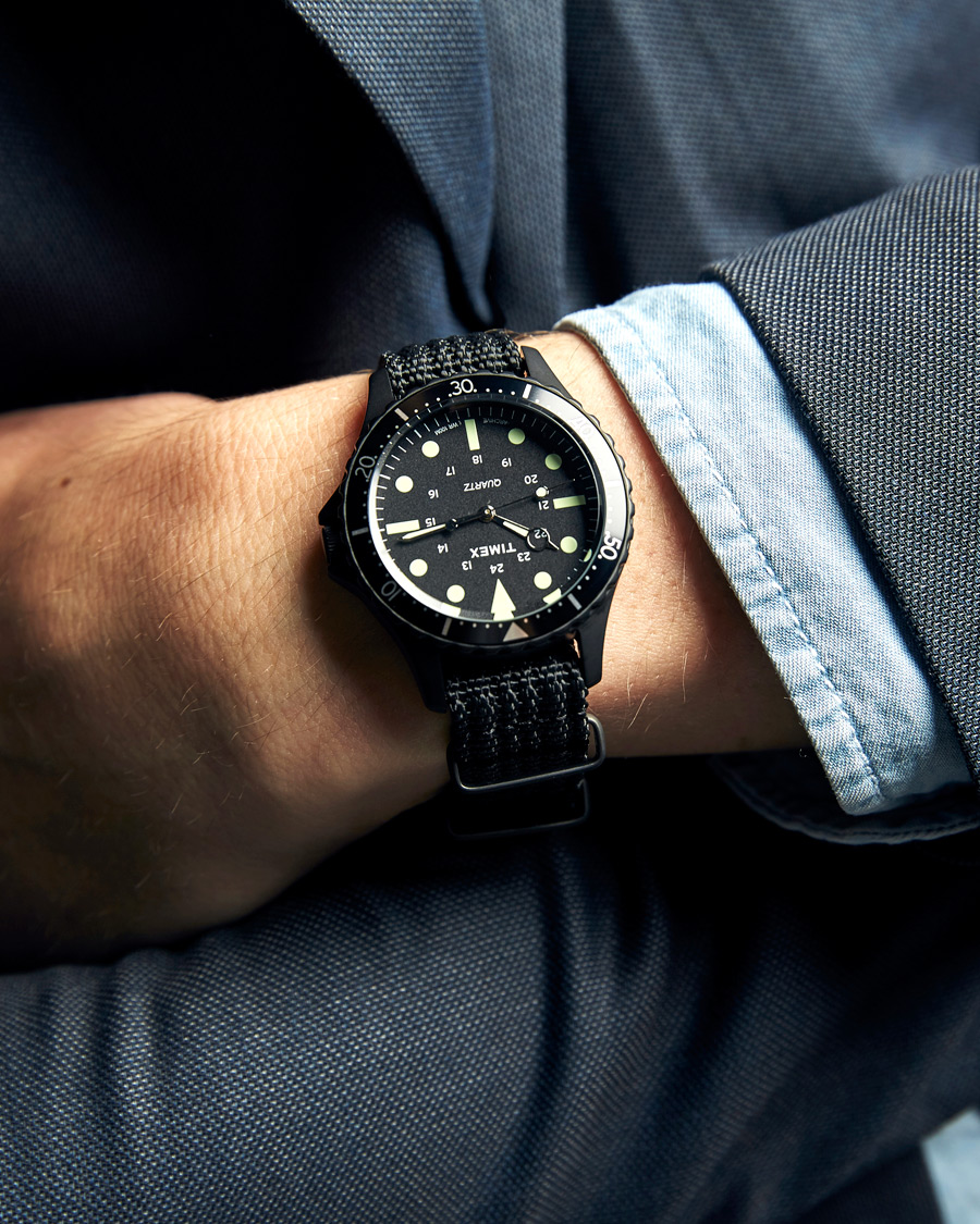 Herre | Timex Navi Harbor Black/Black Dial | Timex | Navi Harbor Black/Black Dial