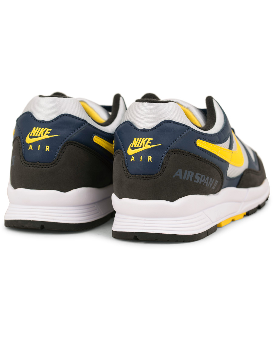 Herre | Nike Air Span Running Sneaker White/Blue | Nike | Air Span Running Sneaker White/Blue