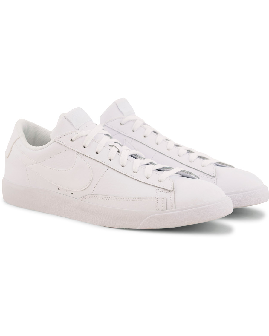 Herre | Nike Blazer Low Leather Sneaker White | Nike | Blazer Low Leather Sneaker White