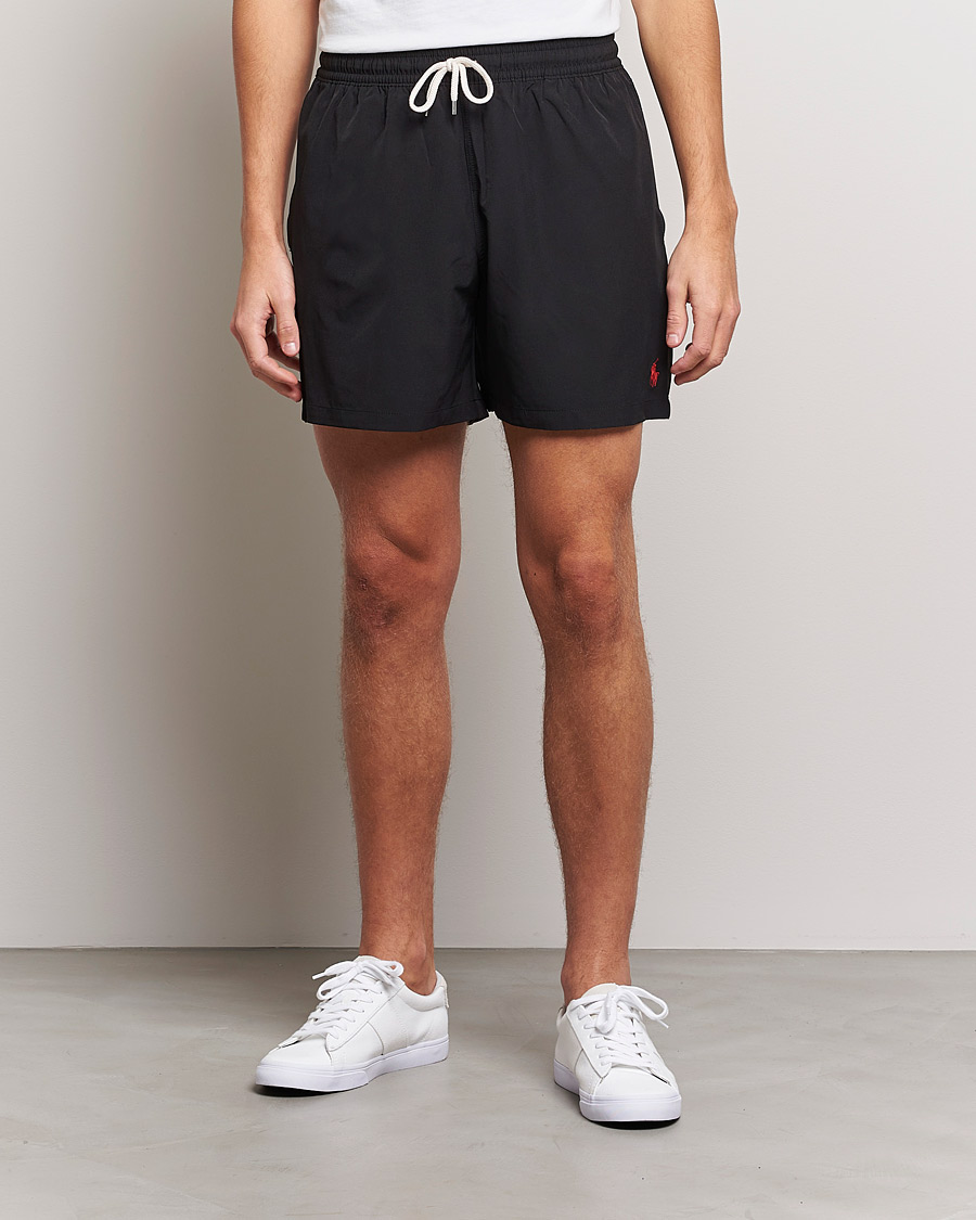 Herre | Polo Ralph Lauren | Polo Ralph Lauren | Traveler Boxer Swim Shorts Polo Black