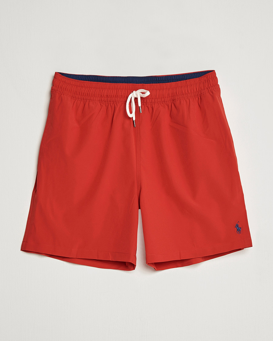 Herre | Badebukser | Polo Ralph Lauren | Traveler Boxer Swim Shorts RL Red