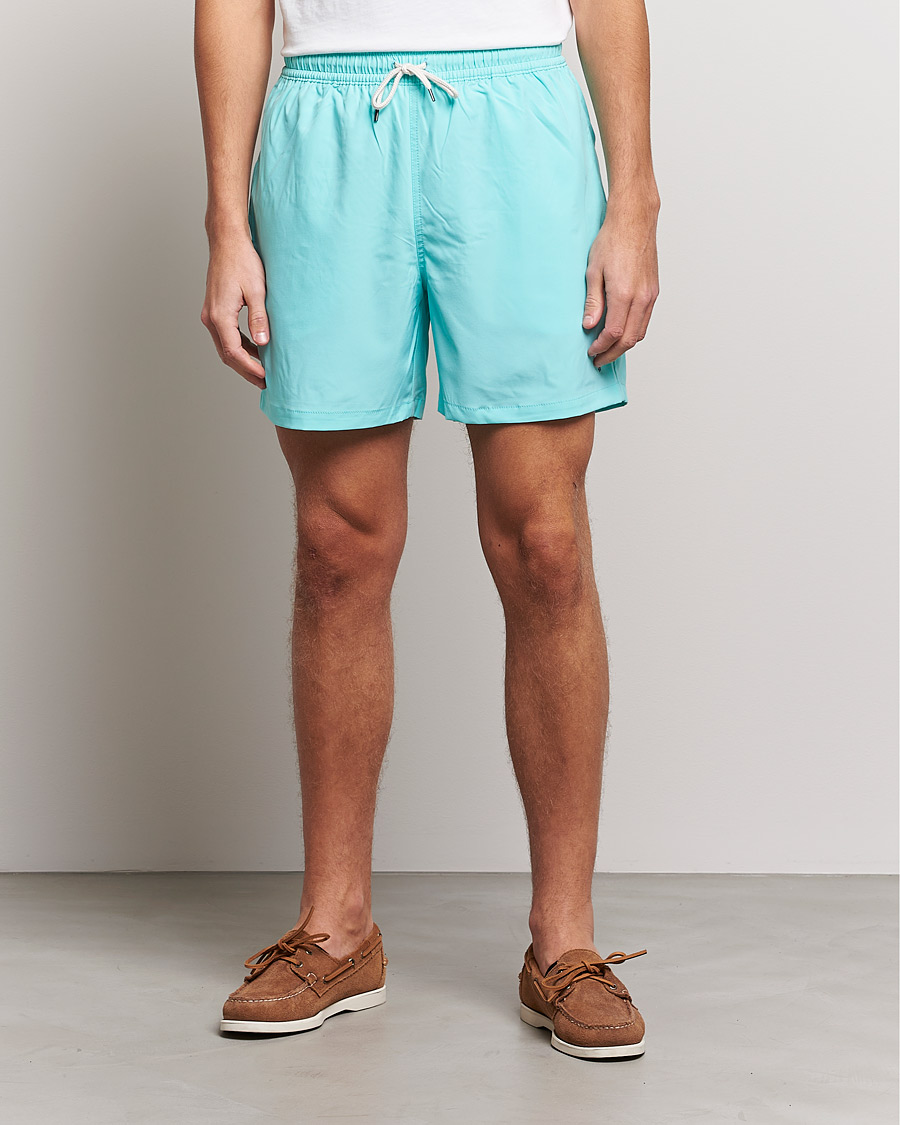 Men | Swimwear | Polo Ralph Lauren | Traveler Boxer Swim Shorts Hammond Blue