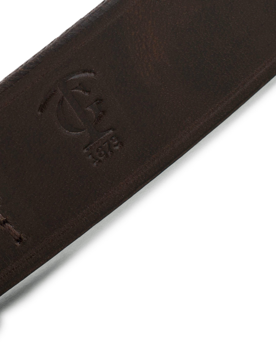 Herre | Tärnsjö Garveri Leather Belt 3cm Dark Brown | Tärnsjö Garveri | Leather Belt 3cm Dark Brown